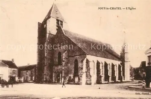 AK / Ansichtskarte Jouy le Chatel Eglise Jouy le Chatel