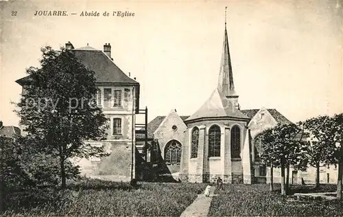 AK / Ansichtskarte Jouarre Abside de l Eglise Jouarre