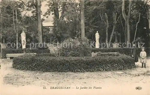 AK / Ansichtskarte Draguignan Le Jardin des Plantes Draguignan