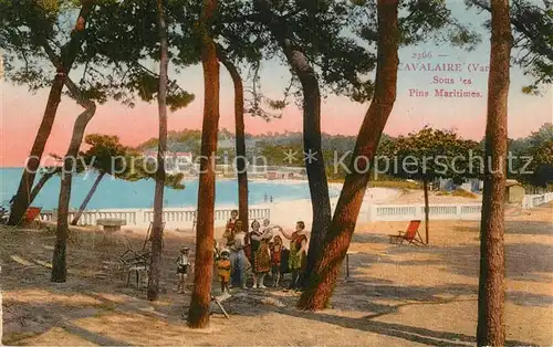 AK / Ansichtskarte Cavalaire sur Mer Sous les Pins Maritimes Cavalaire sur Mer