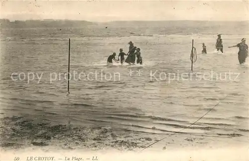 AK / Ansichtskarte Le_Crotoy La Plage Le_Crotoy