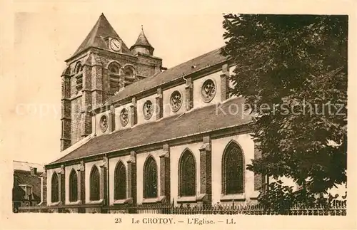 AK / Ansichtskarte Le_Crotoy Eglise Le_Crotoy