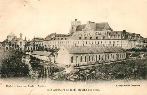 AK / Ansichtskarte Saint Riquier_Somme Petit Seminaire Saint Riquier Somme