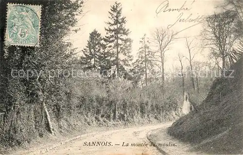AK / Ansichtskarte Sannois La montee du moulin Sannois