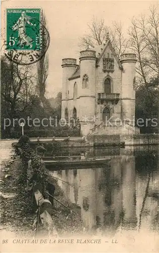 AK / Ansichtskarte Asnieres sur Oise Chateau de la Reine Blanche Asnieres sur Oise
