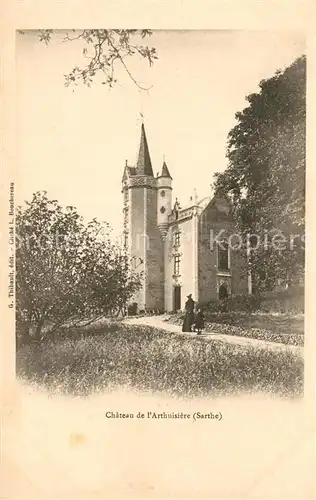 AK / Ansichtskarte Crosmieres Chateau de l Arthuisiere Crosmieres