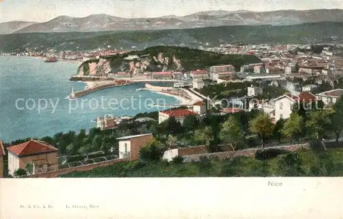 AK / Ansichtskarte Nice_Alpes_Maritimes Panorama Cote d Azur Nice_Alpes_Maritimes
