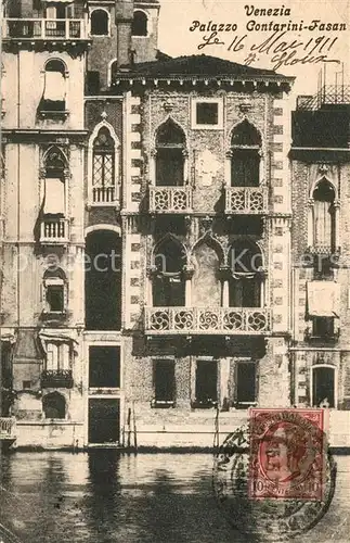 AK / Ansichtskarte Venezia_Venedig Palazzo Contarini Fasan Venezia Venedig
