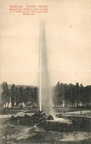 AK / Ansichtskarte Andernach Namedy Sprudel Andernach
