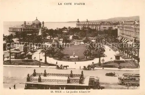 AK / Ansichtskarte Nice_Alpes_Maritimes Jardin Albert Ier Cote d Azur Nice_Alpes_Maritimes