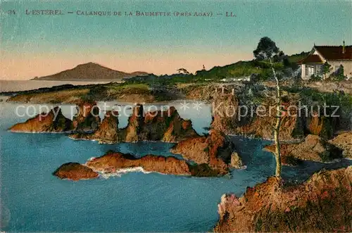 AK / Ansichtskarte Agay_Var Calanque de la Baumette Cote d Azur Agay_Var