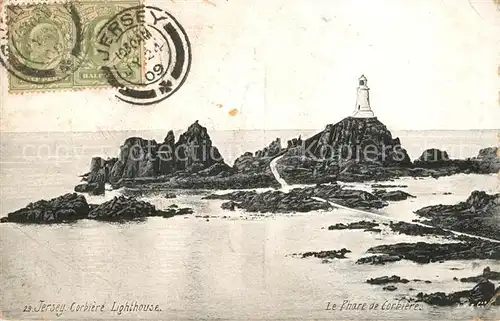 AK / Ansichtskarte Leuchtturm_Lighthouse Jersey Corbiere  