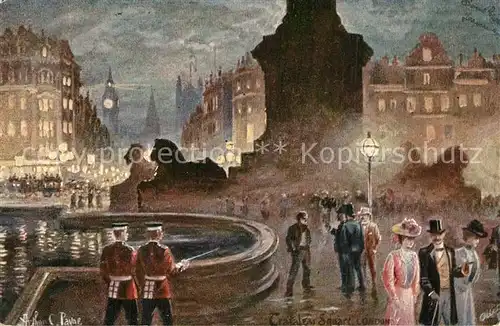 AK / Ansichtskarte Verlag_Tucks_Oilette_Nr. 7278 London Trafalgar Square Arthur C. Payne  