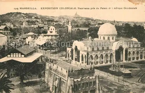 AK / Ansichtskarte Exposition_Coloniale_Marseille_1906 Afrique Occidentale Exposition_Coloniale