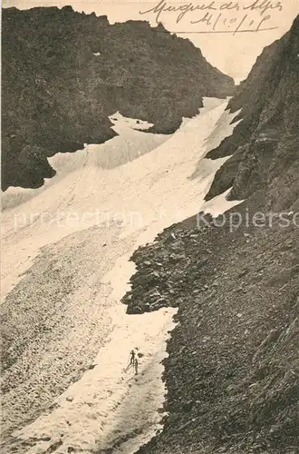 AK / Ansichtskarte Gletscher  