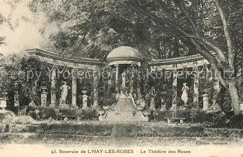 AK / Ansichtskarte Hay les Roses Roseraie 