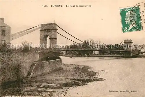 AK / Ansichtskarte Lorient_Morbihan_Bretagne Pont de K?rentrech Lorient_Morbihan_Bretagne