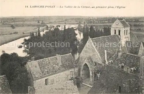 AK / Ansichtskarte La_Roche Posay La Vall?e de la Creuse Eglise La_Roche Posay