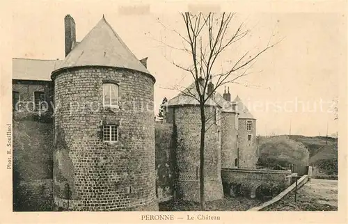 AK / Ansichtskarte Peronne_Somme Le Chateau Peronne Somme