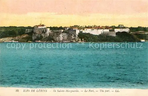 AK / Ansichtskarte Iles_de_Lerins Ile Sainte Marguerite Fort Iles_de_Lerins