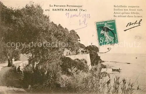 AK / Ansichtskarte Sainte_Maxime_sur_Mer_Var Soleillette coquette Sainte_Maxime_sur_Mer_Var