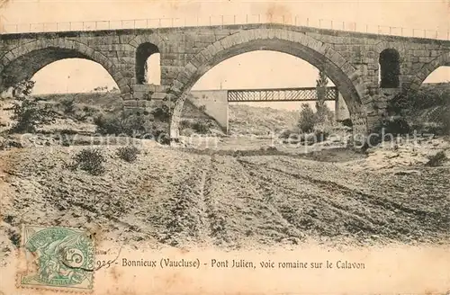 AK / Ansichtskarte Bonnieux Pont Julien  Bonnieux