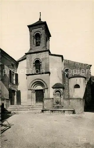 AK / Ansichtskarte Lourmarin Eglise Lourmarin