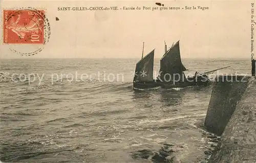 AK / Ansichtskarte Saint Gilles Croix de Vie_Vendee Port  Saint Gilles Croix de Vie
