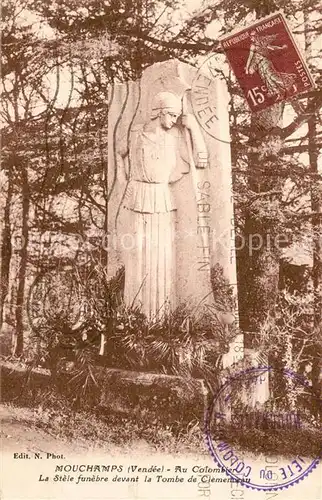 AK / Ansichtskarte Mouchamps St?le fun?bre  Mouchamps