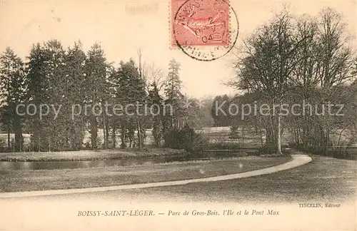AK / Ansichtskarte Boissy Saint Leger Parc de Gros Bois Boissy Saint Leger