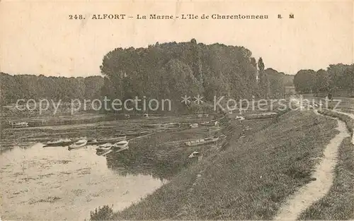 AK / Ansichtskarte Alfort Marne Ile de Charentonneau Alfort