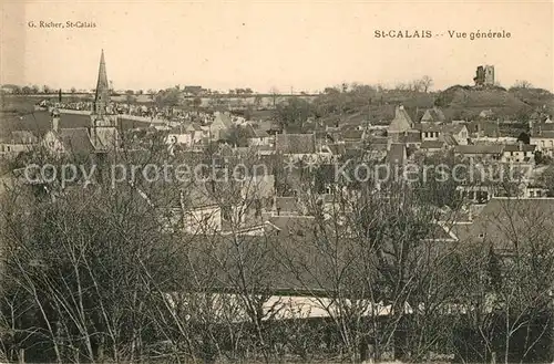 AK / Ansichtskarte Saint Calais_Sarthe Vue generale Saint Calais_Sarthe