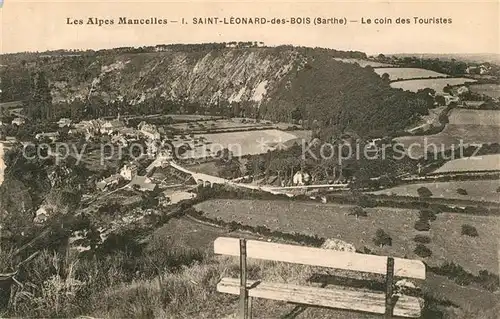 AK / Ansichtskarte Saint Leonard des Bois Le coin des Touristes Saint Leonard des Bois