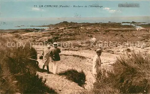 AK / Ansichtskarte La_Chaume Rochers de l Hermitage La_Chaume