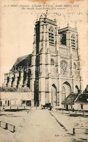 AK / Ansichtskarte Corbie Eglise St Pierre  Corbie