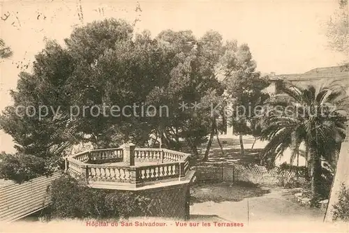 AK / Ansichtskarte San_Salvadour Hopital de San Salvadour Vue sur les Terrasses San_Salvadour