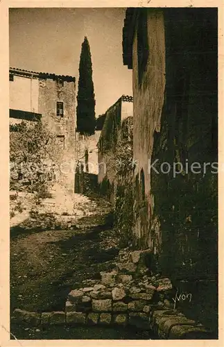 AK / Ansichtskarte Hyeres_les_Palmiers Vieille rue et vieilles maisons Hyeres_les_Palmiers