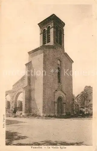 AK / Ansichtskarte Venelles La vieille eglise Venelles