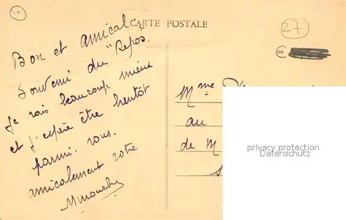 AK / Ansichtskarte Beaumesnil_Eure Preventorium Le Repos Beaumesnil Eure