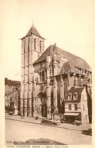AK / Ansichtskarte Pont Audemer Eglise Saint Ouen Pont Audemer