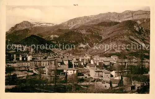 AK / Ansichtskarte Chatillon en Diois Vue generale et le Giandasse Montagnes Chatillon en Diois