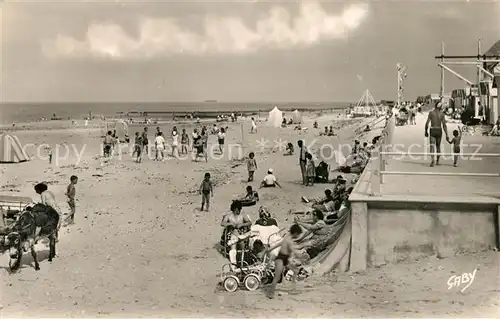 AK / Ansichtskarte Bernieres sur Mer La plage Bernieres sur Mer