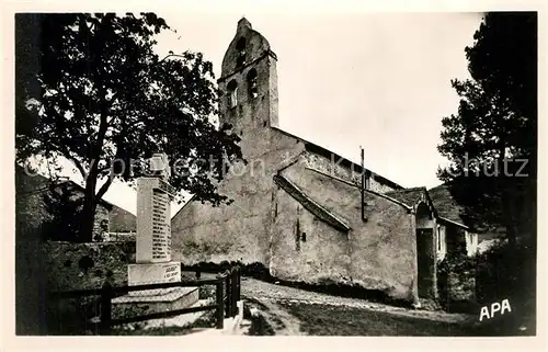 AK / Ansichtskarte Gourbit Eglise et Monument aux Morts Kirche Kriegerdenkmal Gourbit