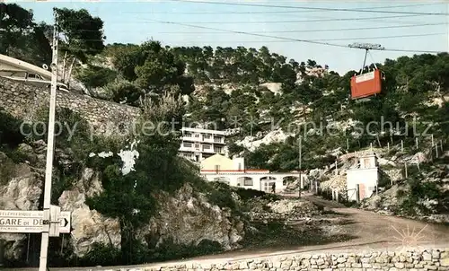 AK / Ansichtskarte Toulon_Var Depart du Teleferique Toulon_Var
