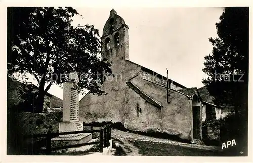 AK / Ansichtskarte Gourbit Eglise et Monument aux Morts Kirche Kriegerdenkmal Gourbit