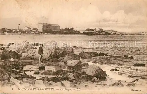 AK / Ansichtskarte Les_Sablettes La plage Cote d Azur Les_Sablettes