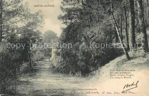 AK / Ansichtskarte Sainte_Maxime_sur_Mer_Var Panorama Sainte_Maxime_sur_Mer_Var