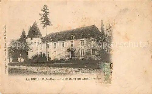 AK / Ansichtskarte La_Bruere sur Loir Le Chateau du Grand Perray La_Bruere sur Loir