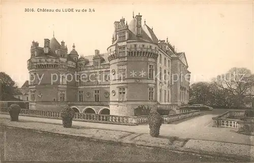 AK / Ansichtskarte Le_Lude Chateau du Lude Le_Lude