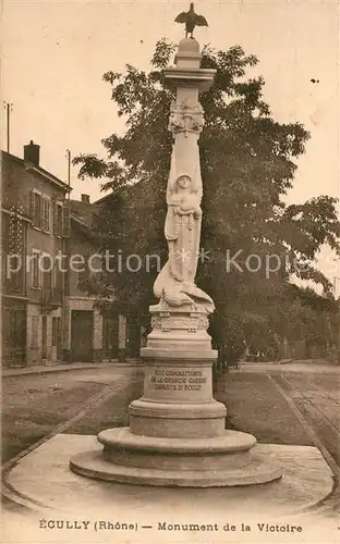 AK / Ansichtskarte Ecully Monument de la Victoire Ecully